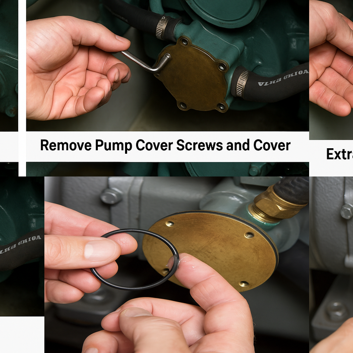 Impeller Replacement Guide for Volvo Penta MD2010, MD2020, and MD2030