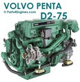 Volvo Penta D2-75 Engine Parts