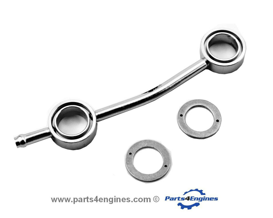Perkins 100 Series Fuel return pipe, from parts4engines.com