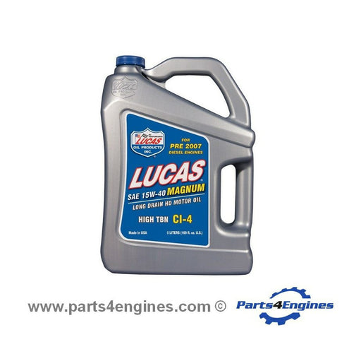 LUCAS Magnum 15w40 Motor Oil 5 Litres from parts4engines.com