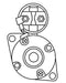 Volvo Penta MD2020 Starter Motor - Parts4Engines