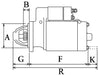 Perkins 102.05, 103.06 & 103.07 Starter Motor - Parts4Engines