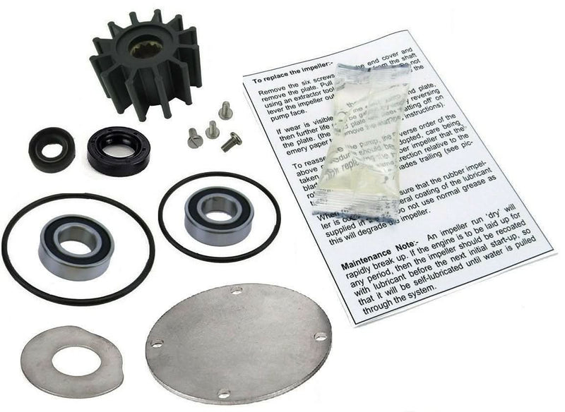 Volvo Penta D2-60 Raw water pump rebuild kit - parts4engines.com