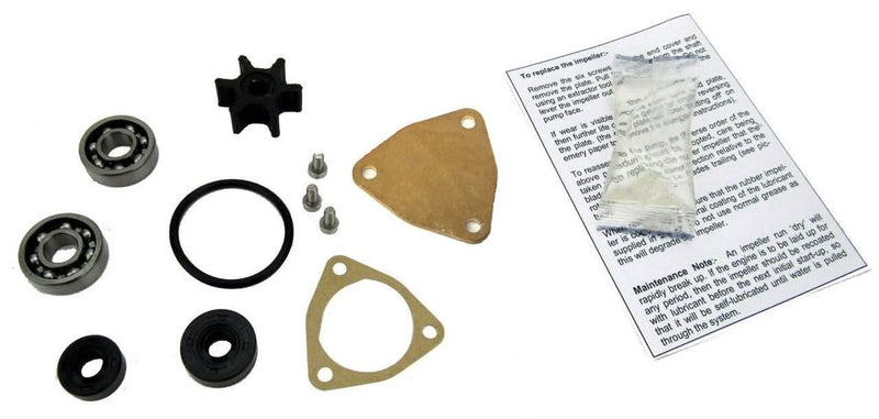 Yanmar 1GM Raw water pump rebuild kit
