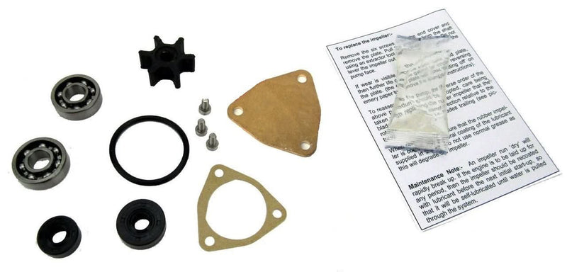 Yanmar 1GM10 Raw water pump rebuild kit