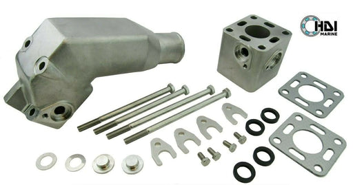 Volvo Penta 2003 Stainless Steel Exhaust Pipe Outlet Elbow With Riser