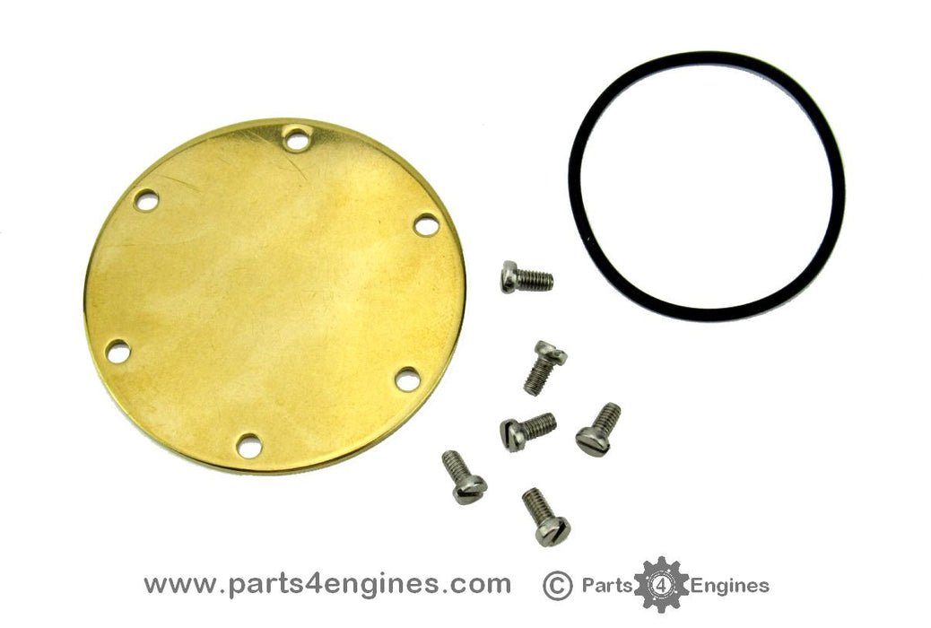 Yanmar 2GM20YEU Raw water pump cover kit, from parts4engines.com