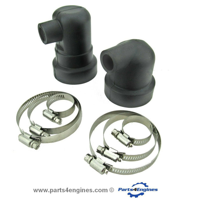 Volvo Penta MD2020 heat exchanger end caps - parts4engines.com