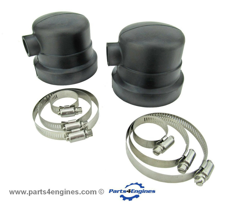 Perkins Perama M35 Heat exchanger end cover caps