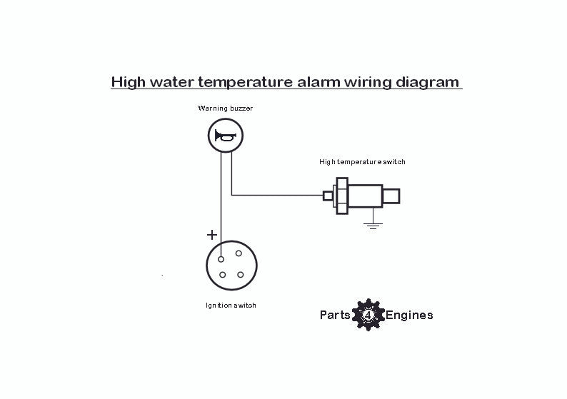 Perkins 4.107 High Water Temperature Alarm