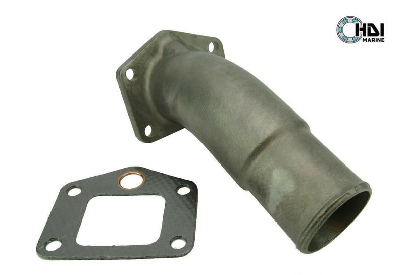 Yanmar 3HM35 Stainless Steel Exhaust Outlet Elbow