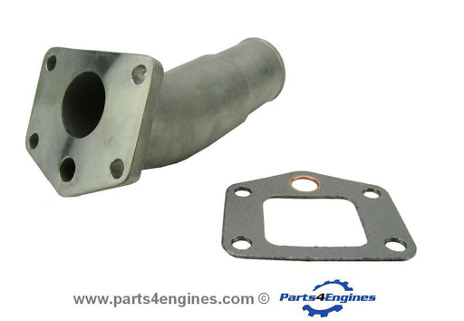 3HM35  Stainless steel exhaust outlet elbow, from parts4engines.com