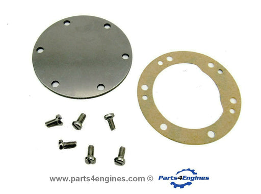Yanmar 2GMF Raw water pump End Cover kit, from parts4engines.com