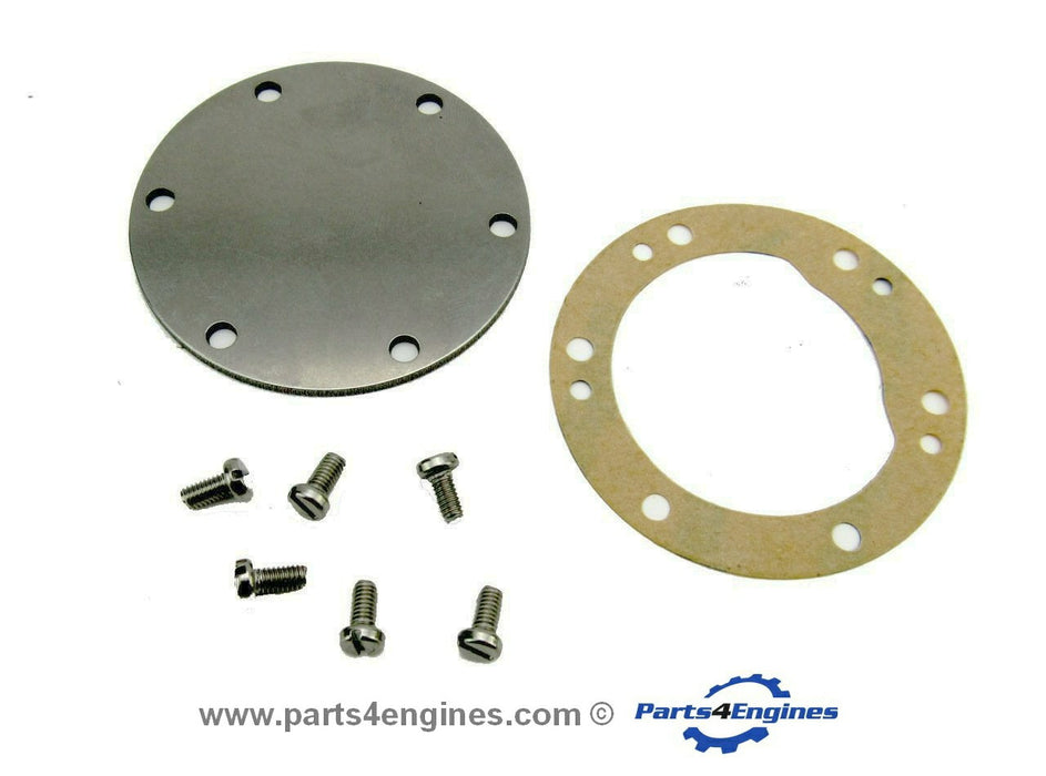 Yanmar 2GMF Raw water pump End Cover kit, from parts4engines.com