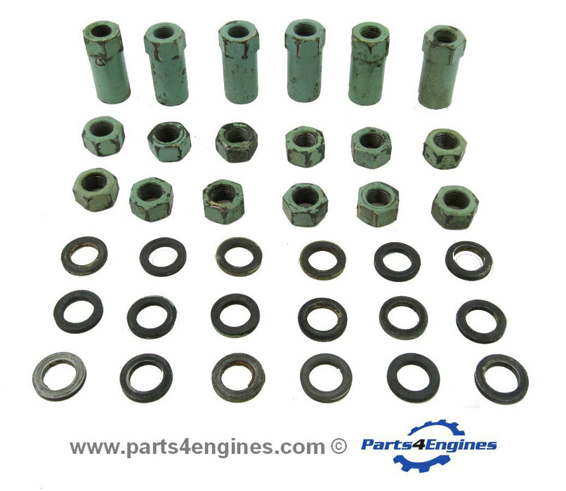 Perkins 4.108 Cylinder head nuts and washer set (Used), from parts4engines.com