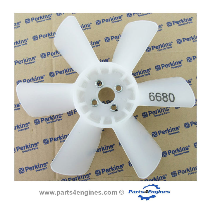 Perkins 402F-05 engine cooling fan, from parts4engines.com