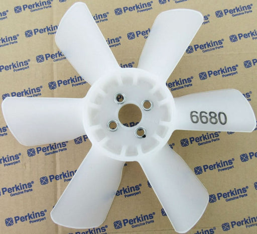 Perkins 403D-07 engine cooling fan, from parts4engines.com