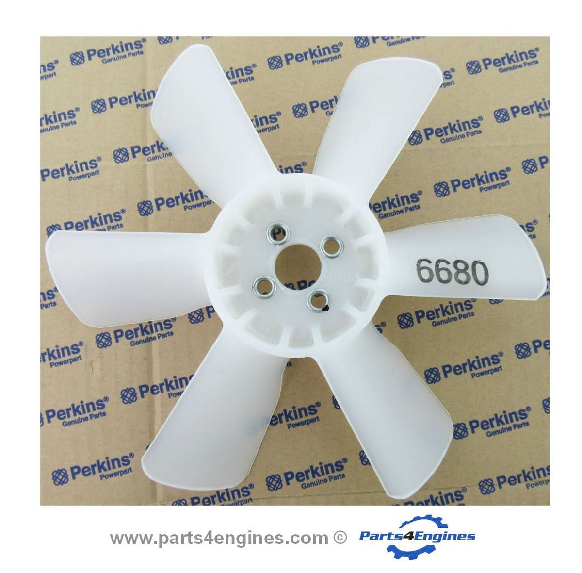 Brand New 20" Cooling Fan With 10 Blades For Perkins Engine | Fits JCB Backhoe Models (Part 262/36800) - Aries Replacement - View #4