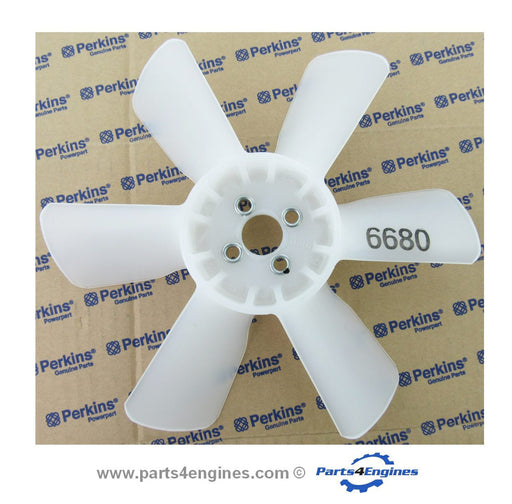 Perkins 402D-05 engine cooling fan, from parts4engines.com