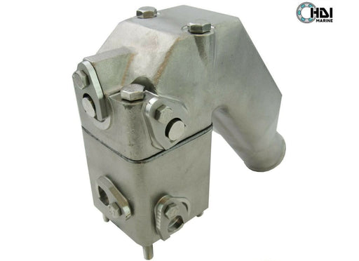 Volvo Penta 2003 Stainless Steel Exhaust Pipe Outlet Elbow With Riser