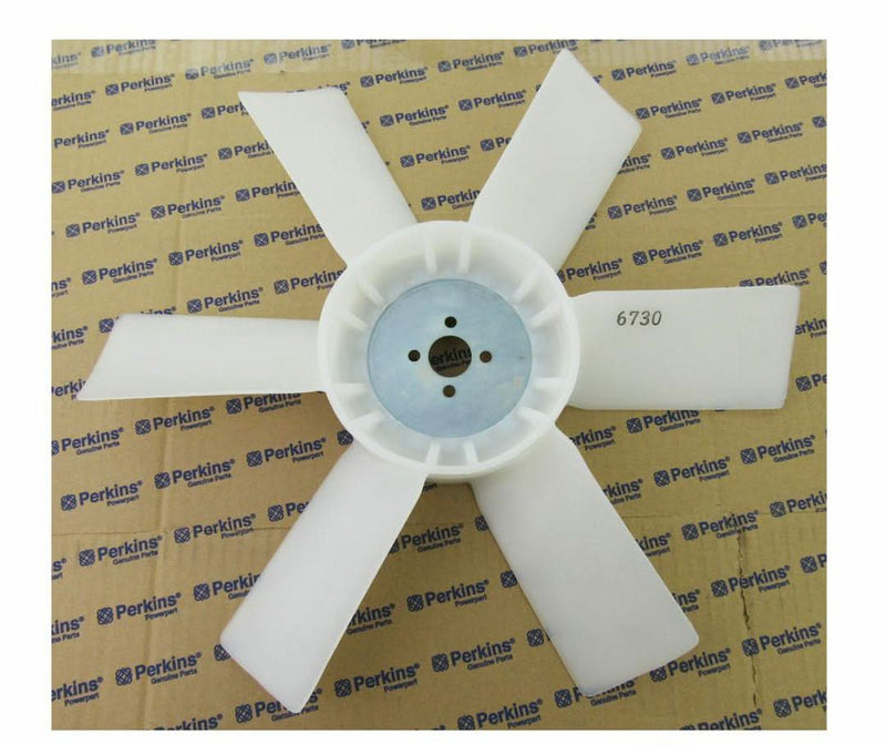 Perkins 404D-22 engine cooling fan, from parts4engines.com