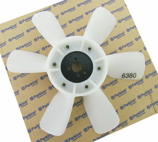 Perkins 403F-11 Engine cooling fan, from parts4engines.com