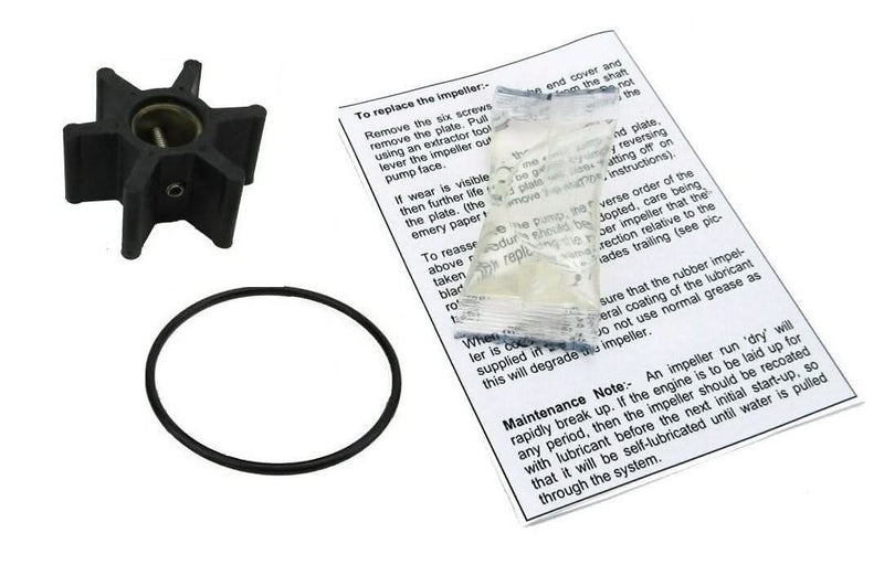 Yanmar 2GM20F Raw Water Pump, Impeller, Service & Rebuild Kit