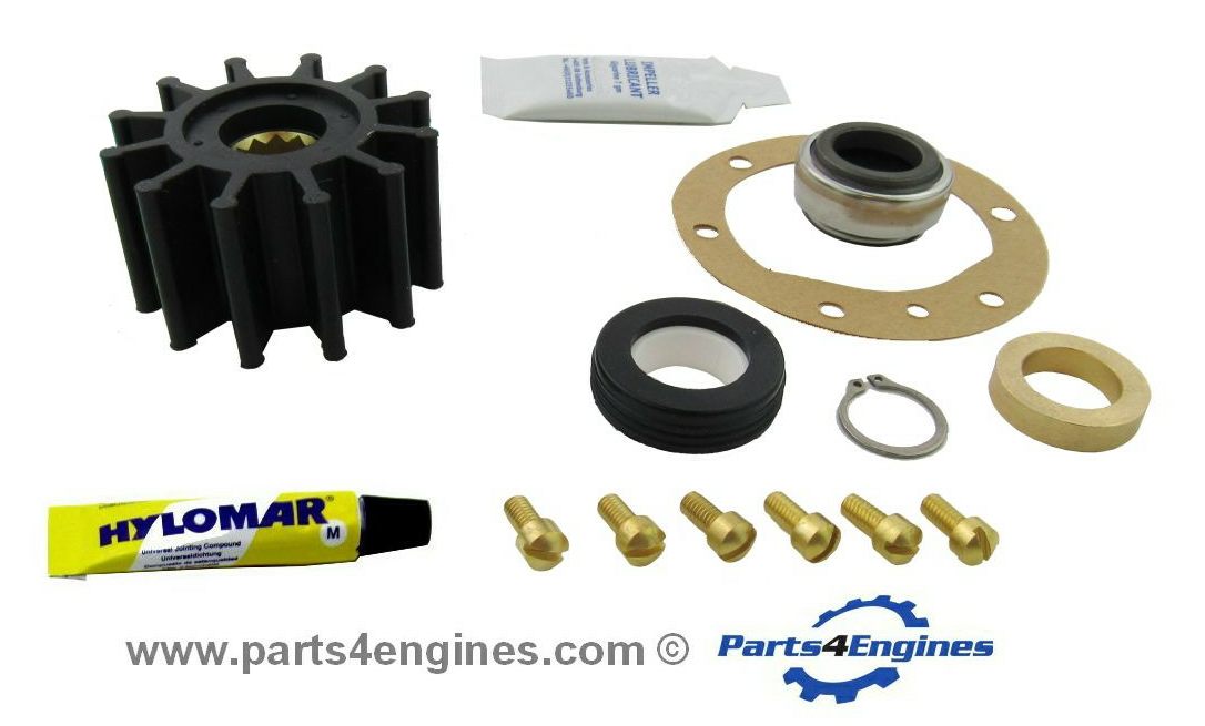 Perkins 6.354 Raw Water Pump, Impeller & Service Kit