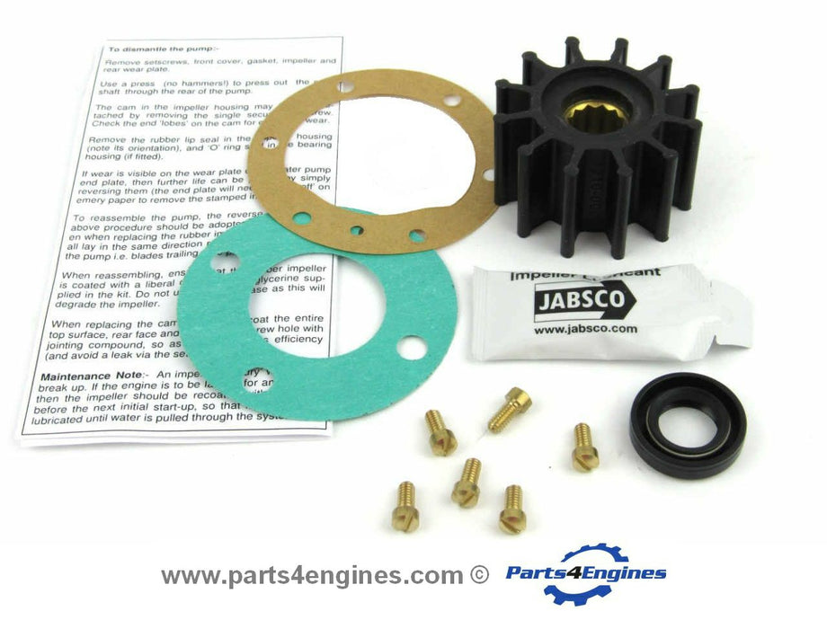 Perkins Prima M50 Raw Water Pump Impeller, Service & Rebuild Kits