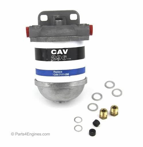 Perkins 4.99 Assemblage du filtre à carburant