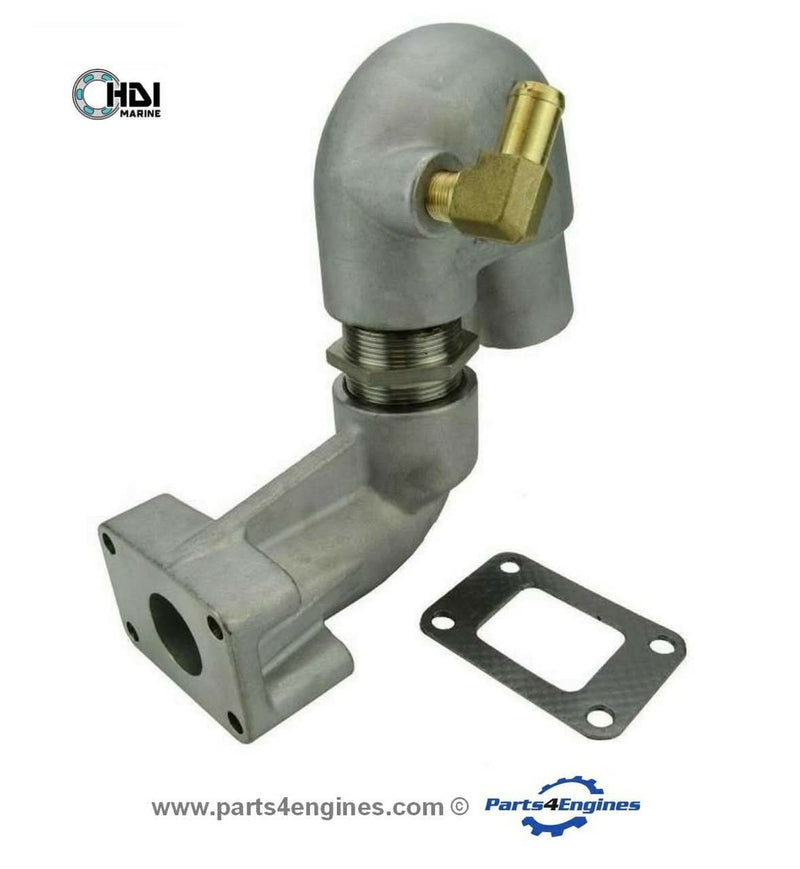 Yanmar 2GM20 Stainless Steel Exhaust Outlet
