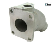 Perkins 4.154 Stainless Steel Exhaust Outlet Elbow