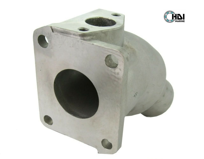 Perkins 4.154 Stainless Steel Exhaust Outlet Elbow