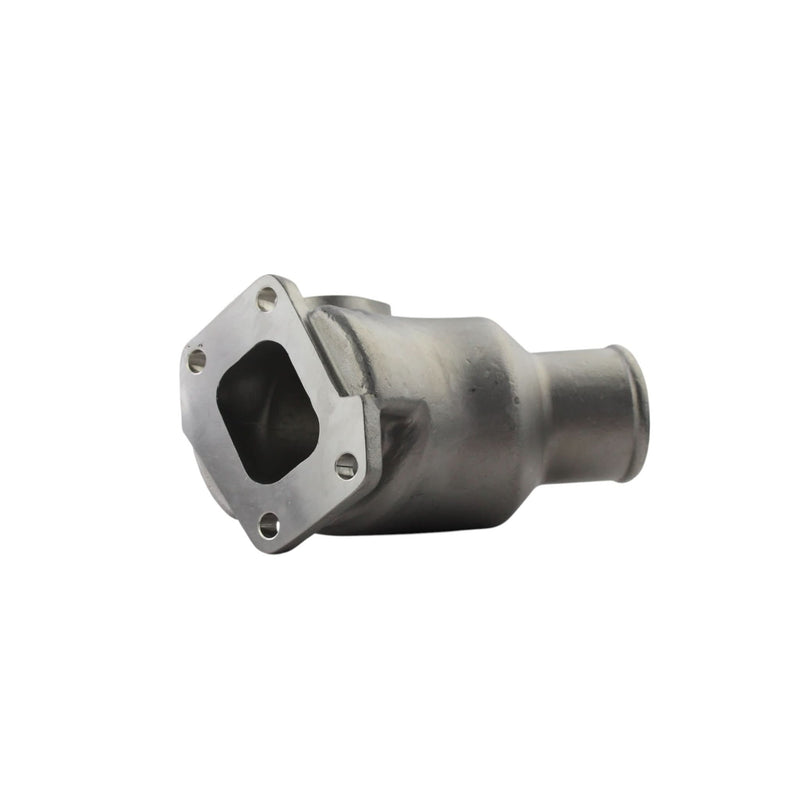 Volvo Penta D2-55A, D2-55B Stainless Steel Exhaust Outlet with Connector - equivalent to 21424345