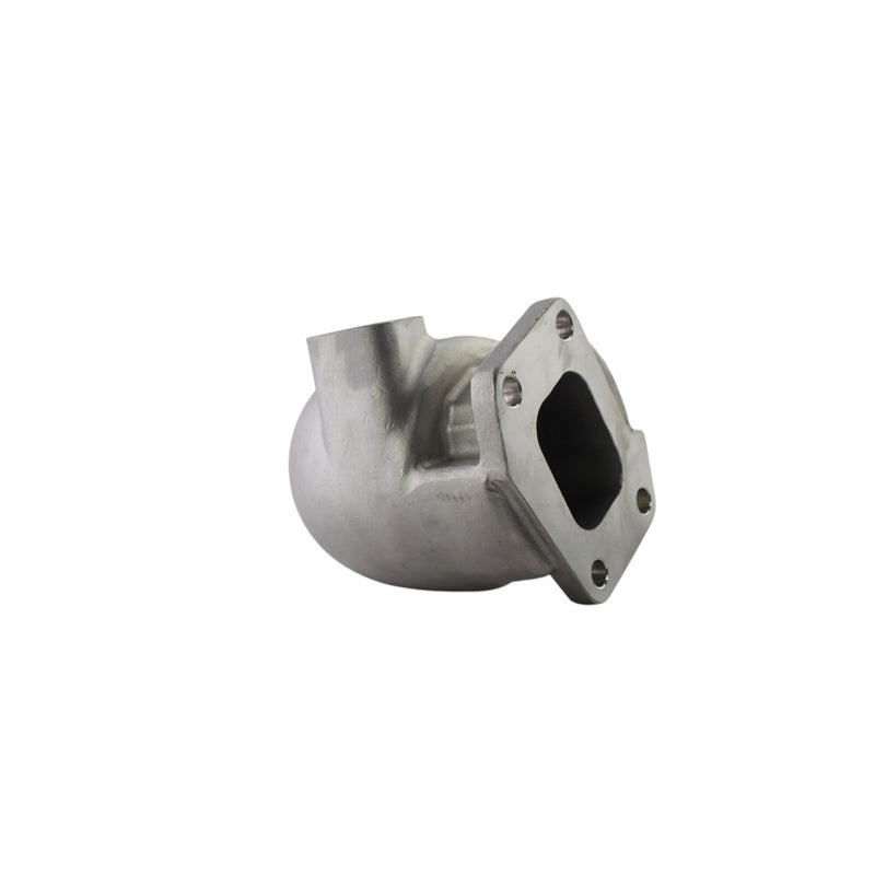 Volvo Penta D2-50F Stainless Steel Exhaust Outlet Elbow with Connector - equivalent to 21424345