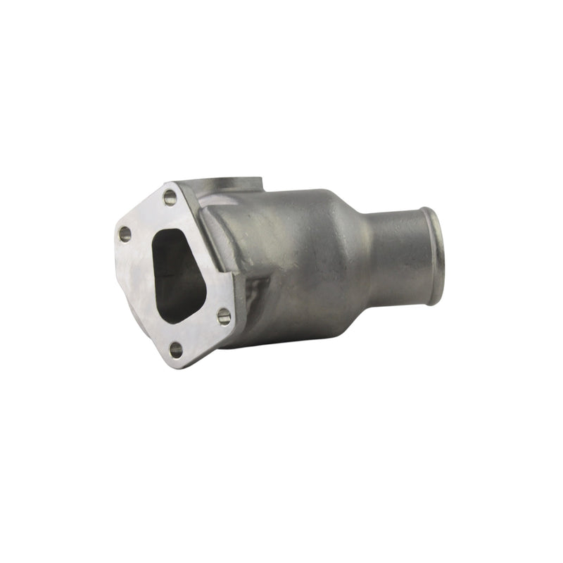 Volvo Penta D2-50F Stainless Steel Exhaust Outlet Elbow with Connector - equivalent to 21424345