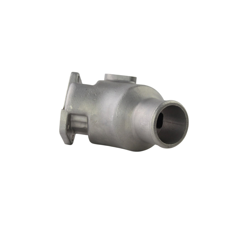 Volvo Penta D2-50F Stainless Steel Exhaust Outlet Elbow with Connector - equivalent to 21424345