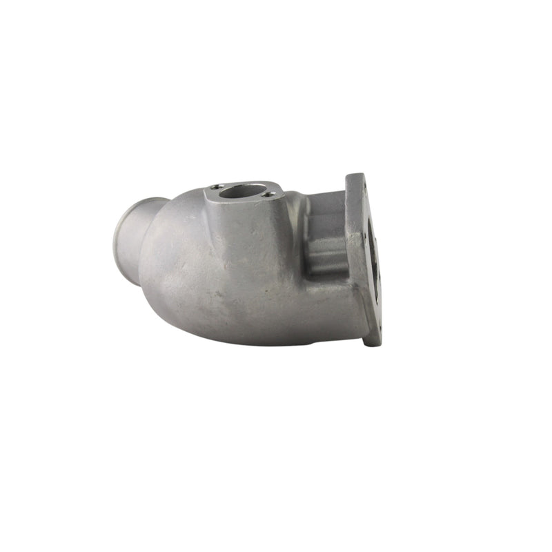 Volvo Penta D2-50F Stainless Steel Exhaust Outlet Elbow with Connector - equivalent to 21424345