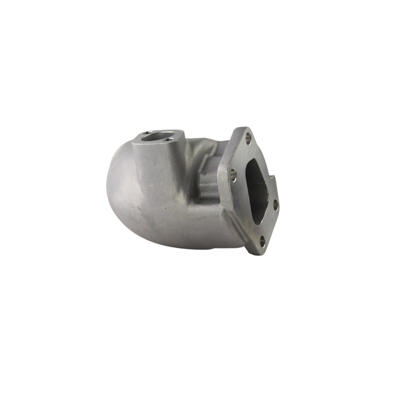 Volvo Penta D2-50F Stainless Steel Exhaust Outlet Elbow with Connector - equivalent to 21424345