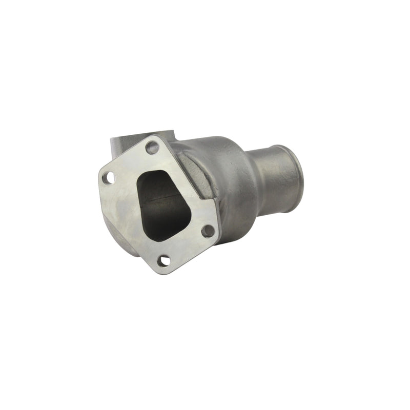 Volvo Penta D2-50F Stainless Steel Exhaust Outlet Elbow with Connector - equivalent to 21424345