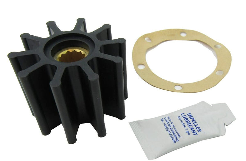 Perkins M265Ti & M300Ti  Raw water pump impeller kit, from parts4engines.com