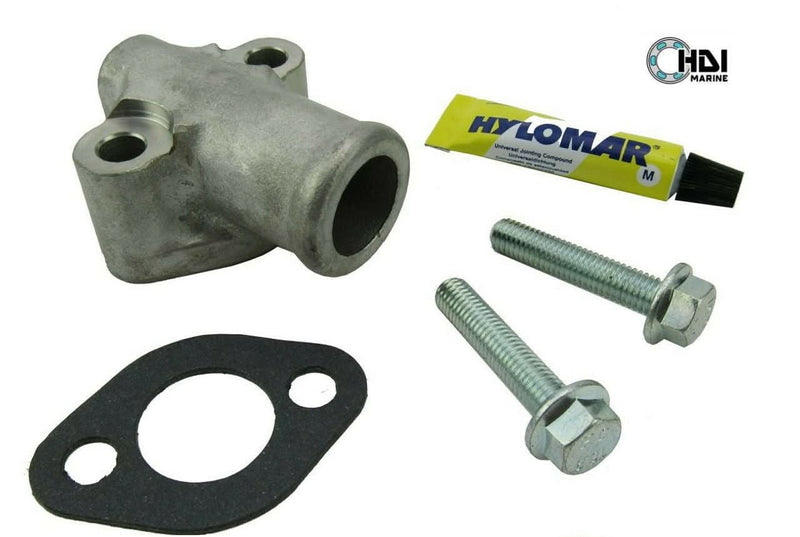 Perkins M50 Stainless Steel Exhaust Elbow Connector Kit