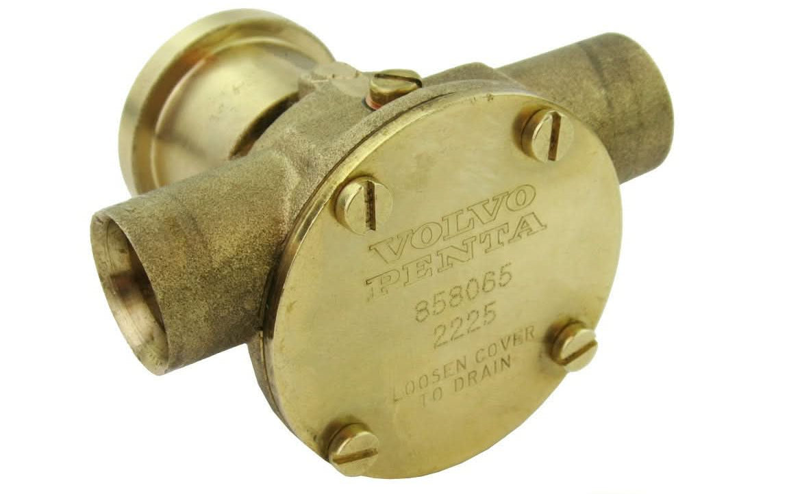 thumbnail image 2 of Two Crank Mount Raw Water Impeller Pumps – Volvo Penta 4.3 5.0 5.7 GXI – Aftermarket 2 of 5