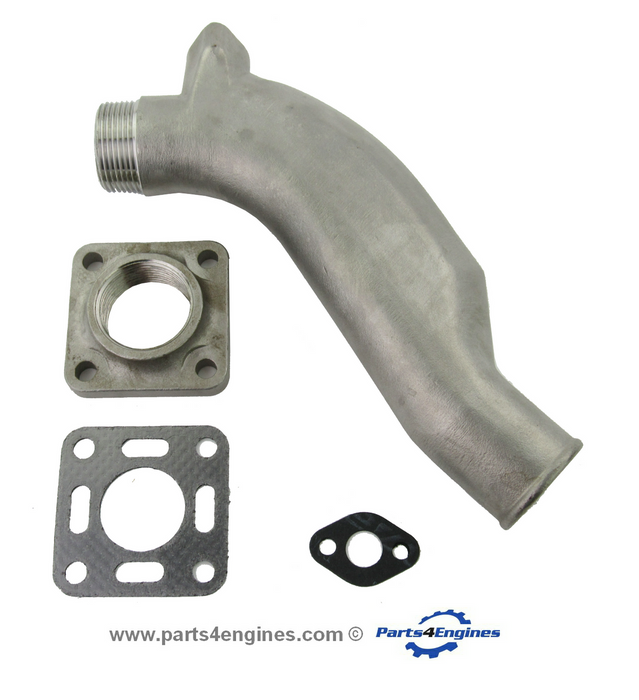 Volvo Penta MD17C and MD17D Stainless Steel Exhaust Outlet, from parts4engines.com