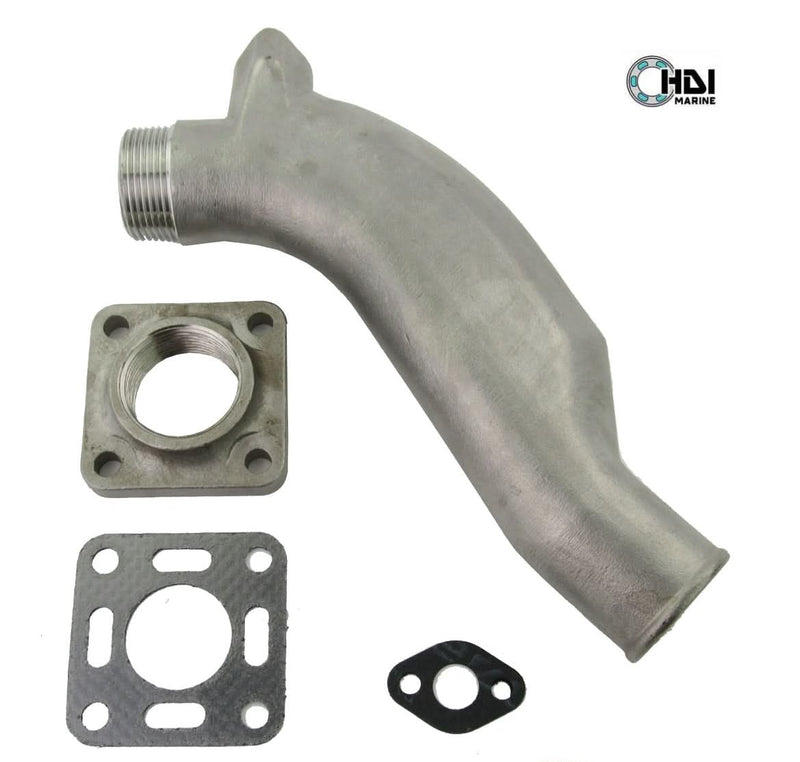Volvo Penta MD1B, MD2B, MD3B Stainless Steel Exhaust Outlet