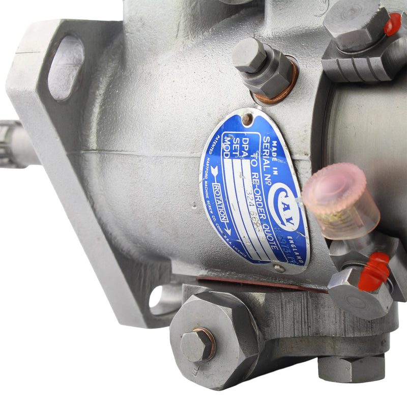 Perkins 4.99 Reconditioned CAV DPA Hydraulic Governed Fuel Injector Pump - 3246696B