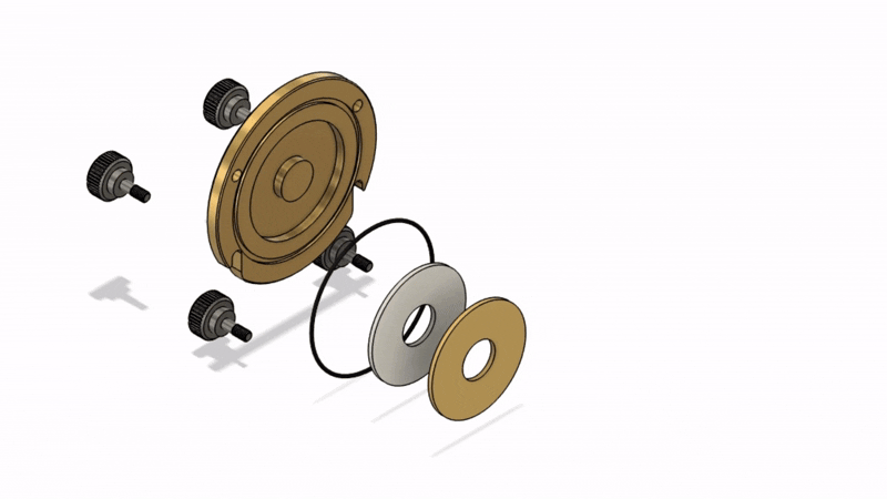 Speedseal Raw Water Pump Cover Plate Kit Volvo Penta 2003T