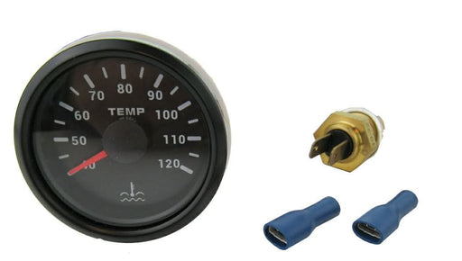 Water temperature gauge with sender
