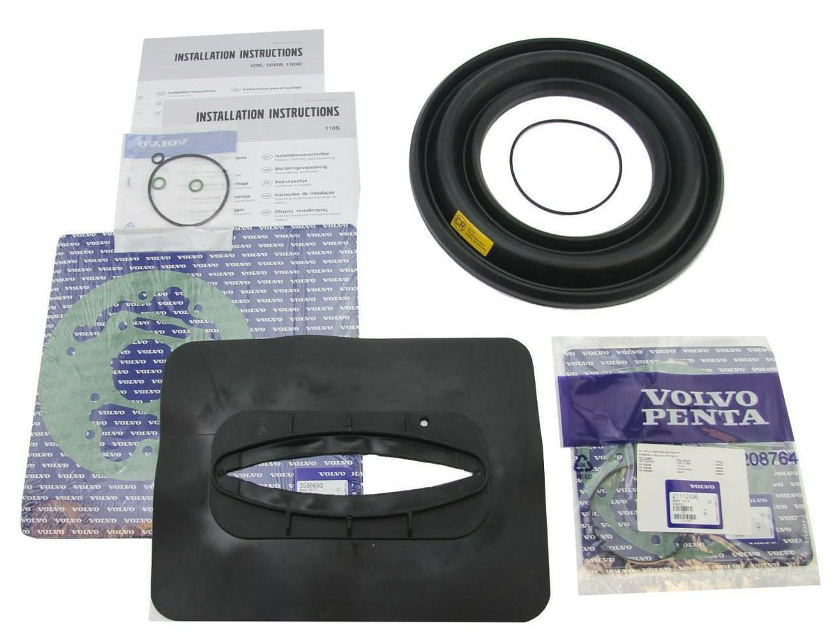 Buy Volvo Penta Rubber Bellows & Gasket Kit For 110S, 120S, 130S, 150S ...