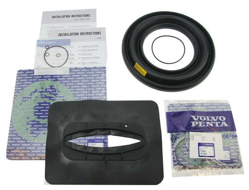 Volvo Penta Rubber Diaphragm  and Gasket Kit for 110S, 120S, 130S, 150S and MS25S  Sail Drive  from parts4engines.com